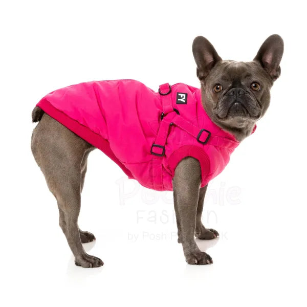 Fuzzyard Flash Dog Harness Jacket - Magenta - Fuzzyard - 4