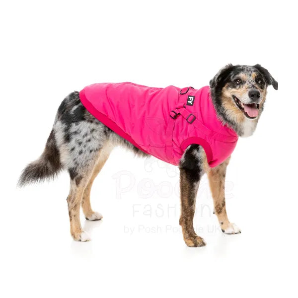 Fuzzyard Flash Dog Harness Jacket - Magenta - Fuzzyard - 6