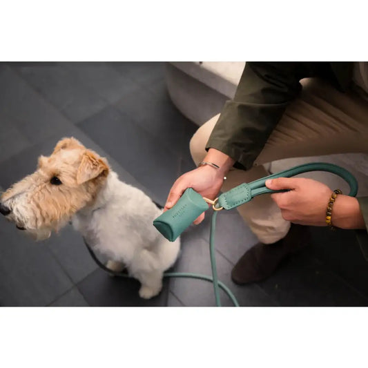 Fuzzyard Life Atelier Poop Bag Dispenser in Myrtle Green - Fuzzyard - 2