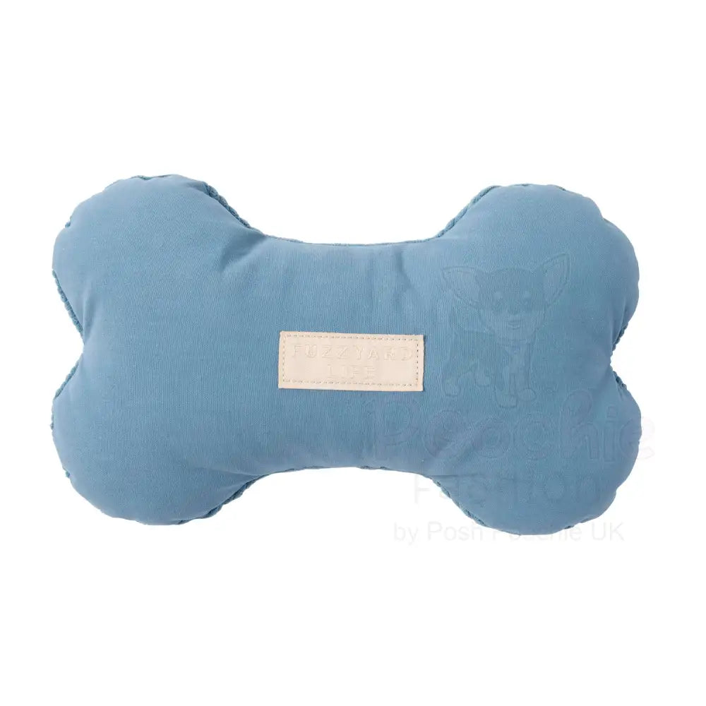 Fuzzyard Life Bone Dog Toy in French Blue - Fuzzyard - 3