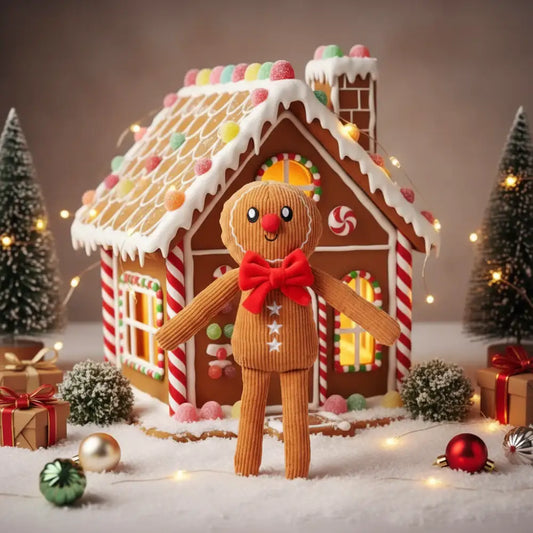 Fuzzyard Life Christmas Gingerbread Man Dog Toy - Fuzzyard - 1