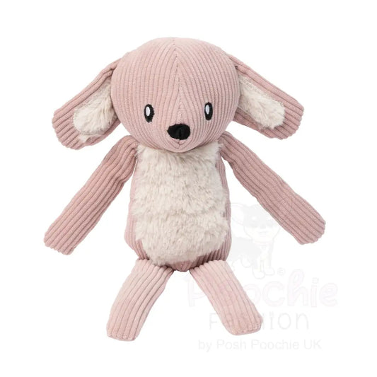 Fuzzyard Life Corduroy Cuddler Bunny Dog Toy in Soft Blush Pink - Fuzzyard - 2