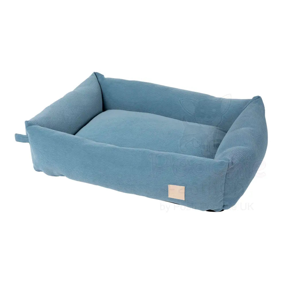 Fuzzyard Life Corduroy Dog Bed in French Blue - Fuzzyard - 4