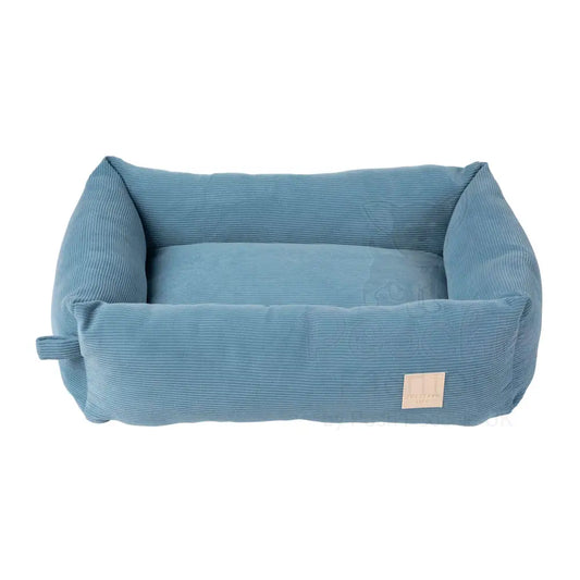 Fuzzyard Life Corduroy Dog Bed in French Blue - Fuzzyard - 2