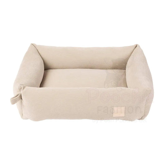 Fuzzyard Life Corduroy Dog Bed in Sandstone - Fuzzyard - 2