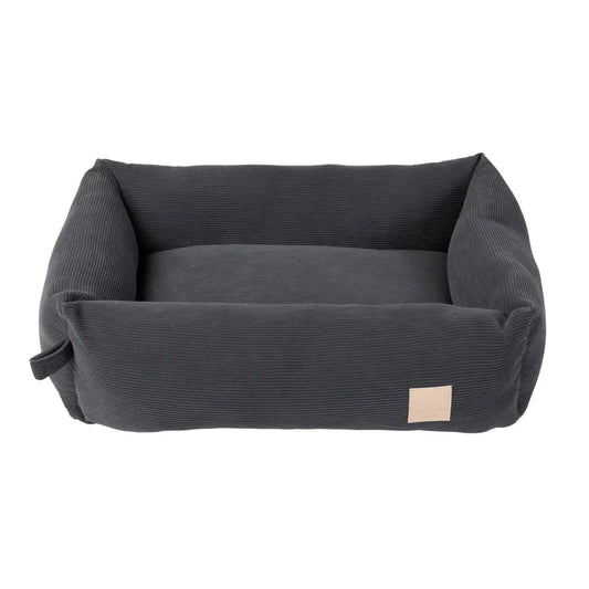 Fuzzyard Life Corduroy Dog Bed in Slate Grey - Fuzzyard - 2