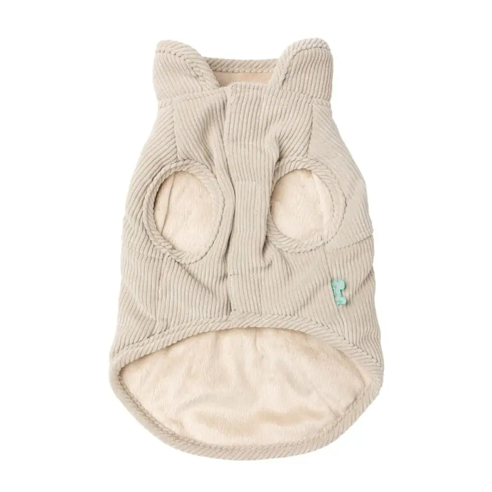 Fuzzyard Life Corduroy Dog Jacket - Sandstone - Fuzzyard - 3