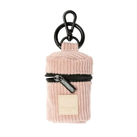 Fuzzyard Life Corduroy Poop Bag Dispenser in Soft Blush Pink - Fuzzyard - 2