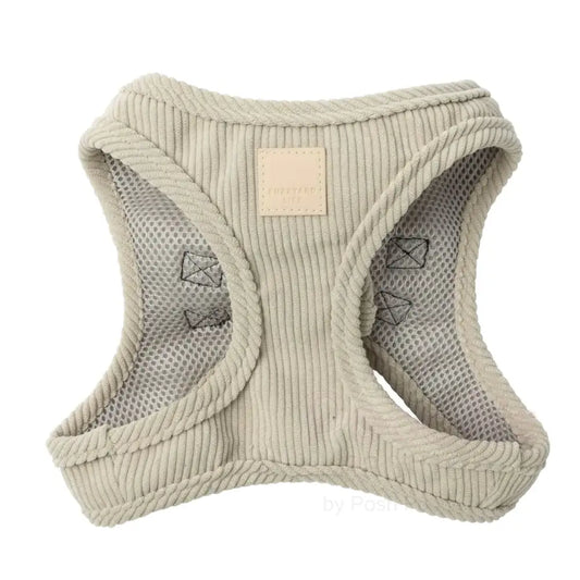Fuzzyard Life Corduroy Step-in Dog Harness in Sandstone - Fuzzyard - 2