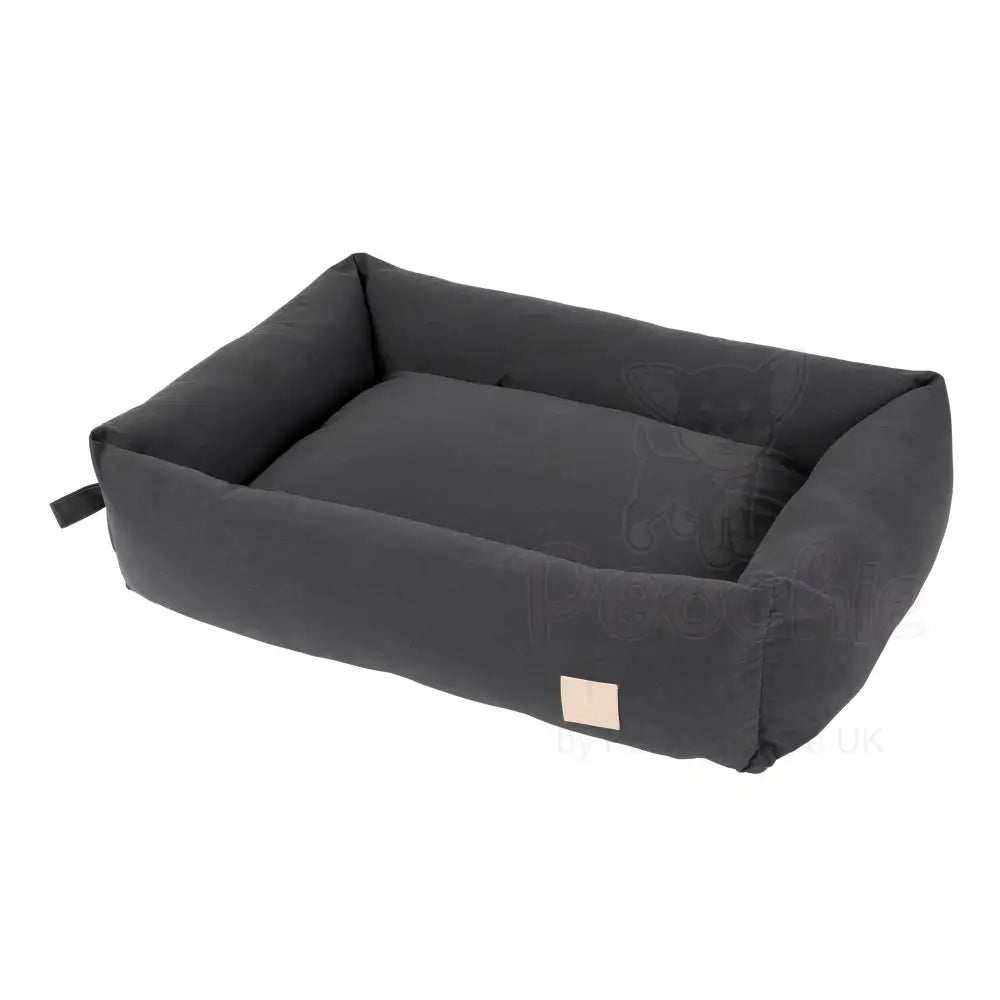 Fuzzyard Life Cotton Dog Bed in Slate Grey - Fuzzyard - 4
