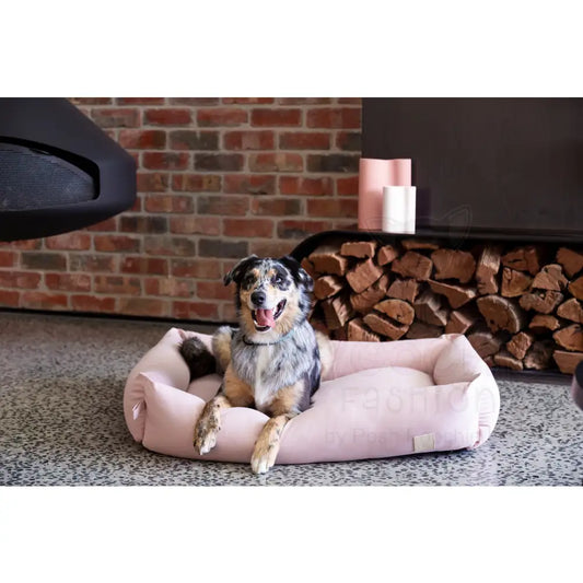 Fuzzyard Life Cotton Dog Bed in Soft Blush Pink - Fuzzyard - 2