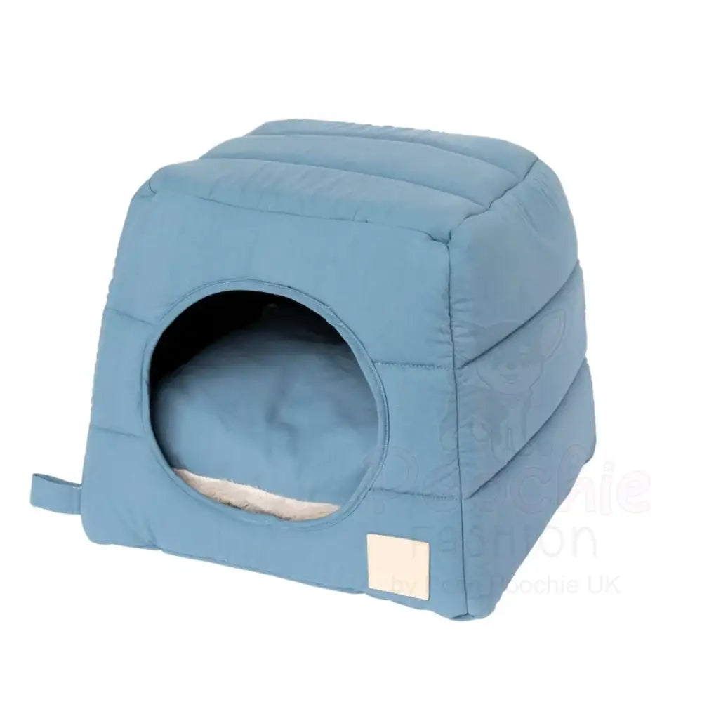 Fuzzyard Life Cubby Cat Bed in French Blue - Fuzzyard - 5