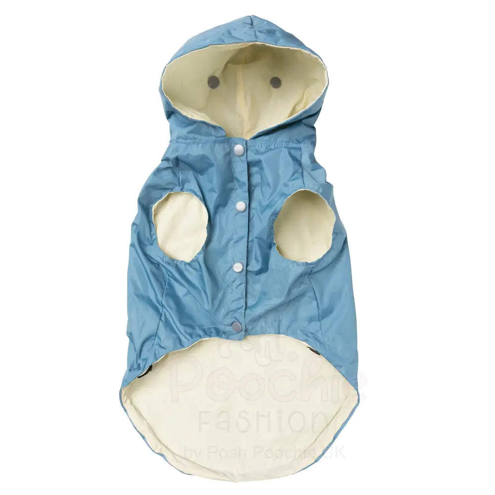 Fuzzyard Life Dog Raincoat in French Blue - Fuzzyard - 3