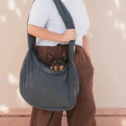 Fuzzyard Life Dog Sling Carrier in Slate Grey - Fuzzyard - 2