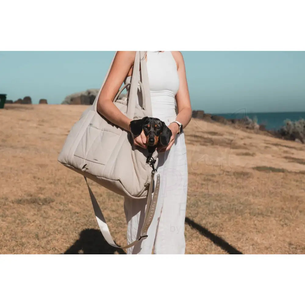 Fuzzyard Life Multipurpose Dog Carrier & Car Seat in Sandstone - Fuzzyard - 13