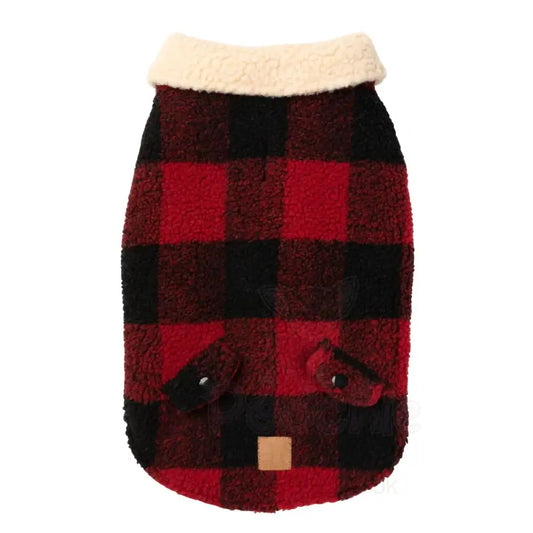 Fuzzyard Lumberjack 25 Dog Jacket - Red - Fuzzyard - 2
