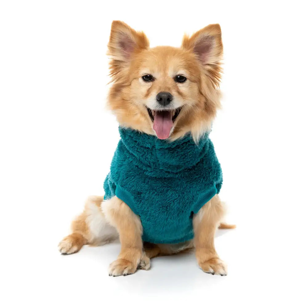 Fuzzyard Turtle Teddy Dog Fleece Jumper - Deep Teal - Fuzzyard - 7