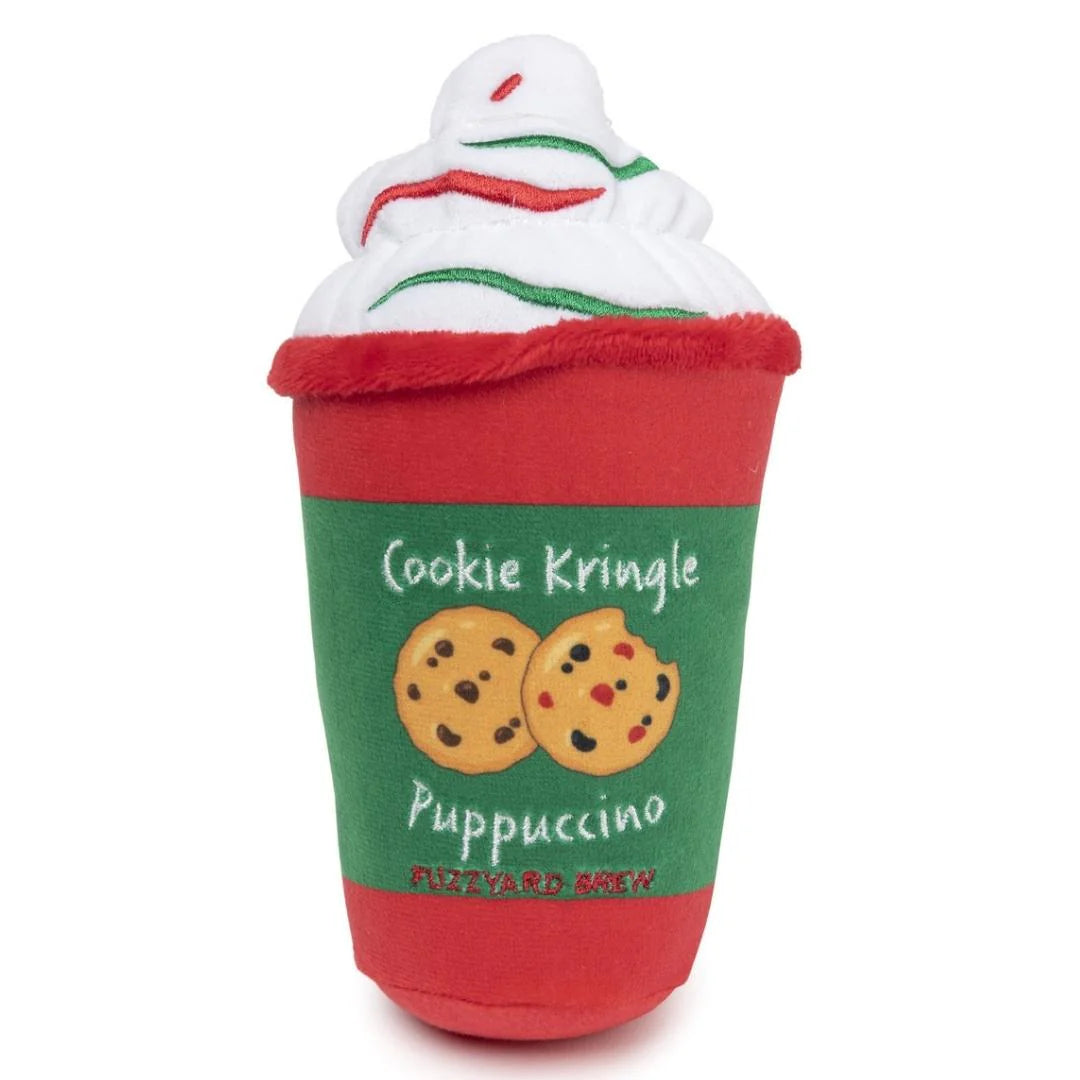 Cookie Kringle Puppuccino & Cookies 3 pk Christmas Dog Toys By FuzzYard