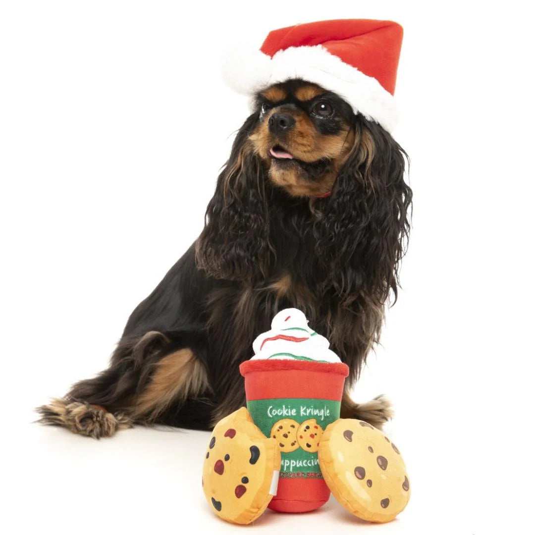 Cookie Kringle Puppuccino & Cookies 3 pk Christmas Dog Toys By FuzzYard