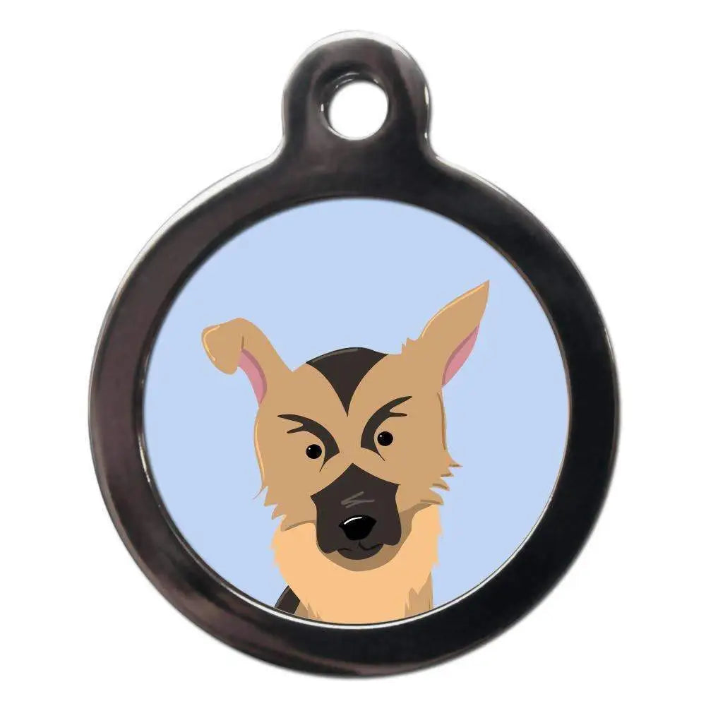 German Shepherd Dog Id Tag - Ps Pet Tags - 1
