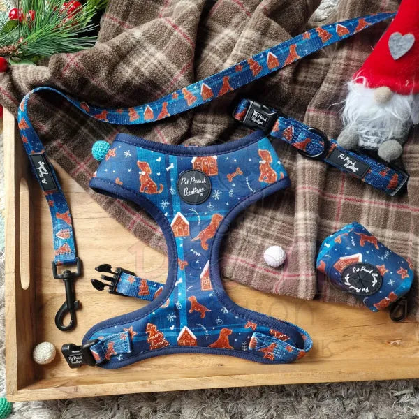 Gingerbread Biscuit Puppy Dog Collar Pet Pooch 3