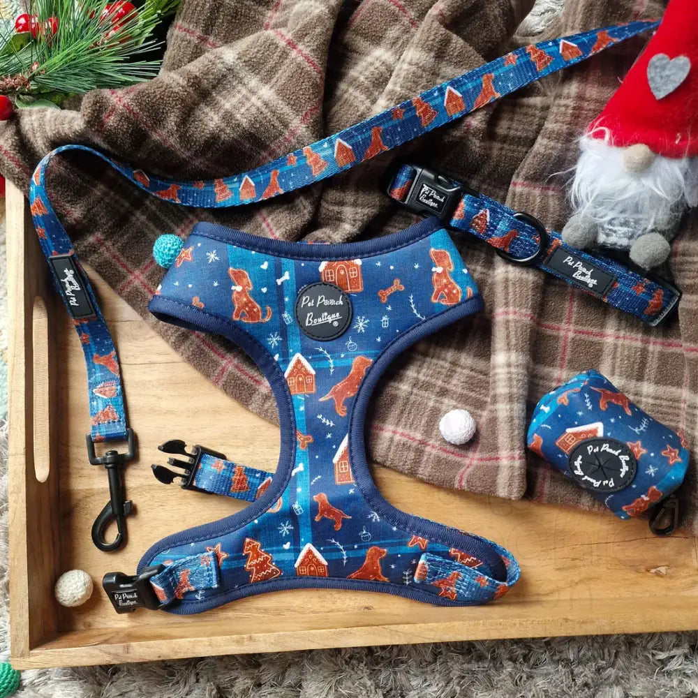 Gingerbread Biscuit Puppy Dog Collar - Pet Pooch - 3