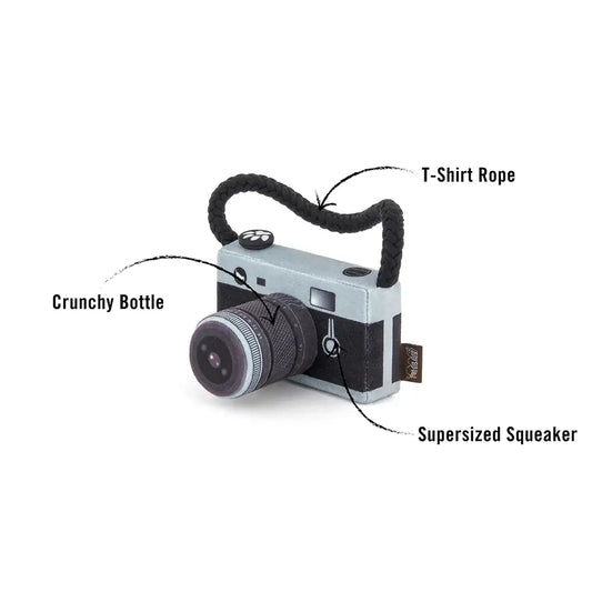 Globetrotter Lens Licker Camera Dog Toy by P.l.a.y - P.l.a.y - 2