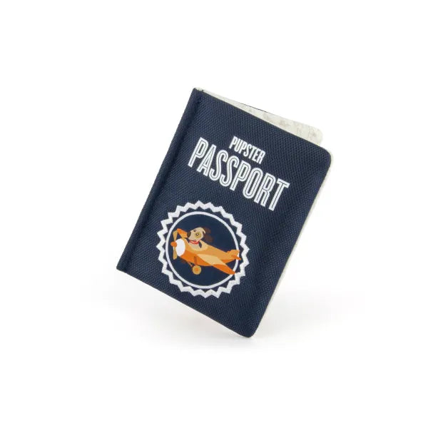 Globetrotter Pupster Passport Dog Toy by P.l.a.y P.l.a.y 1