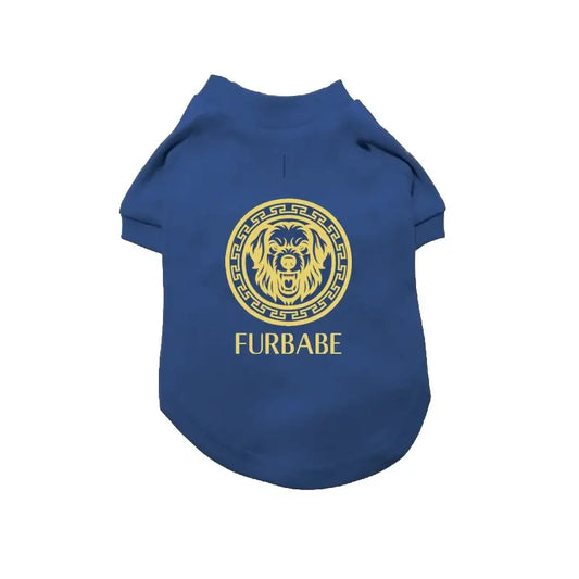 Gold Furbabe Novelty Dog T-shirt - Poochie Fashion - 2