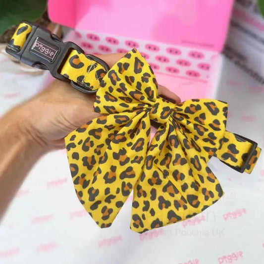 Golden Savannah Sailor Dog Bow Tie - Piggie - 2