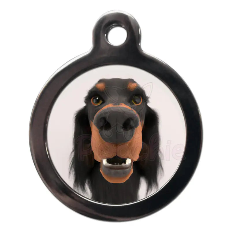 Gordon Setter Fish Eye Dog Id Tag - Ps Pet Tags - 1
