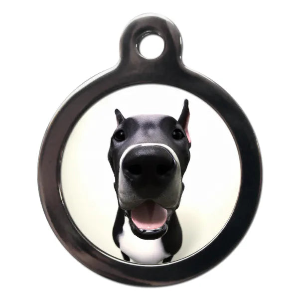 Great Dane Fish Eye Dog Id Tag Ps Pet Tags 1