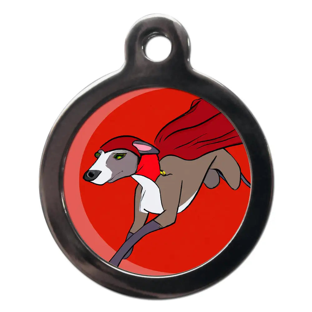 Greyhound Superdog Dog Id Tag - Ps Pet Tags - 1