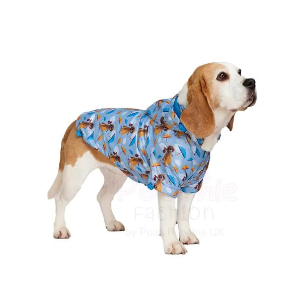 Gromit’s Fleece Lined Rainstorm Dog Raincoat - Urban - 4