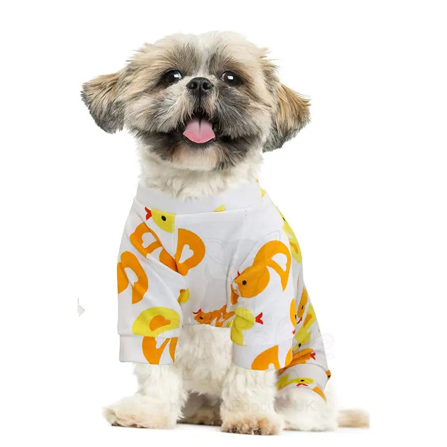 Happy Duck Onesie Dog Pyjamas - Posh Pawz - 7