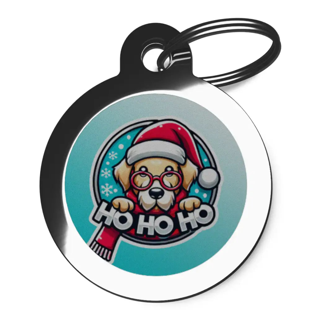Ho Ho Ho Dog Id Tag - Ps Pet Tags - 1