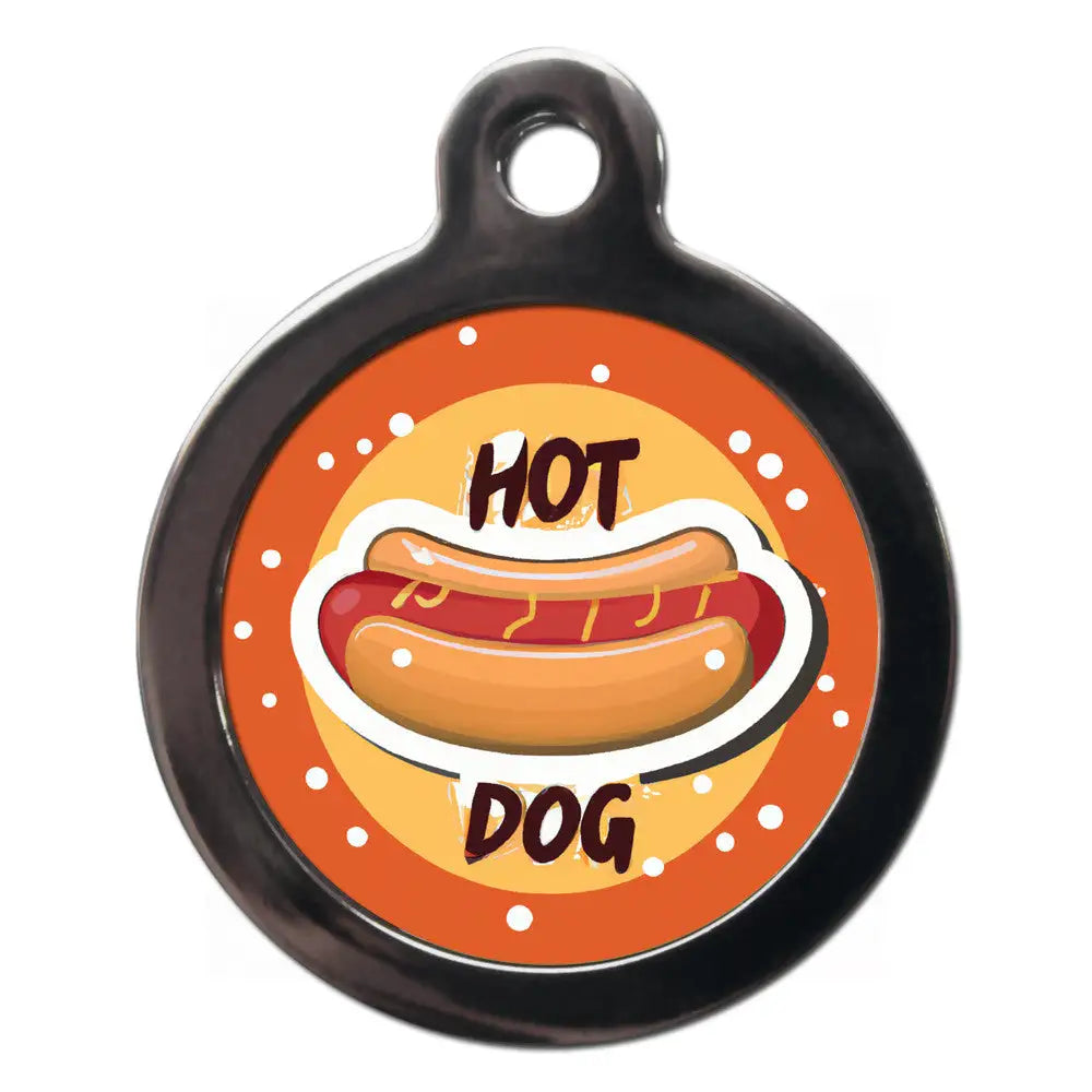 Hot Dog Id Tag - Ps Pet Tags - 1
