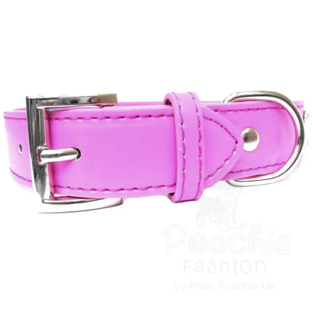 Hot Pink Rhinestone Crystal Dog Collar - Posh Pawz - 2