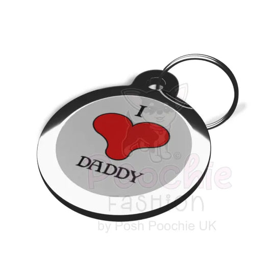 I Love Daddy Cat Id Tag Ps Pet Tags 2