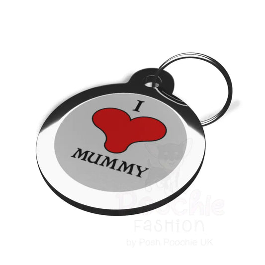 I Love Mummy Cat Id Tag - Ps Pet Tags - 2