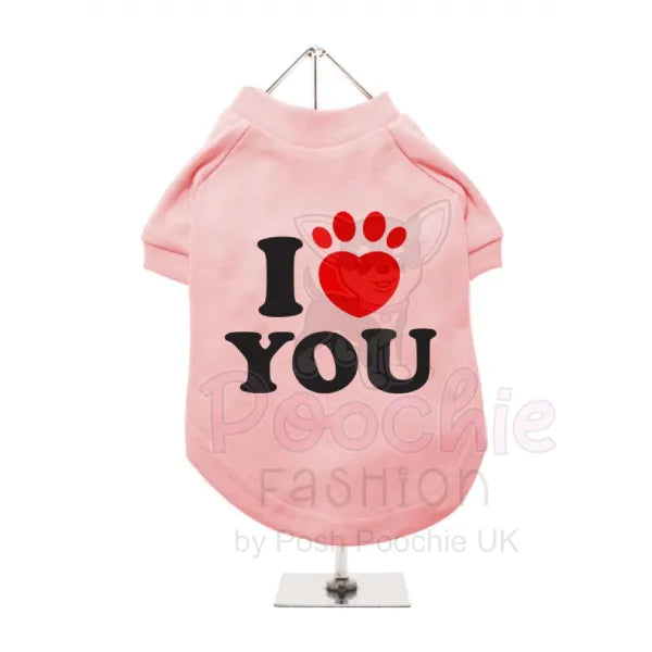 I Love you Dog T-shirt - Urban - 2