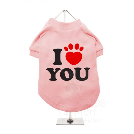 I Love you Dog T-shirt - Urban - 2