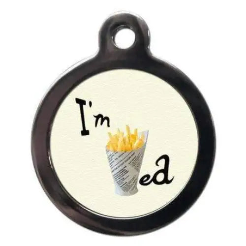 I’m Chipped Chips Pet Id Tag - Ps Pet Tags - 1