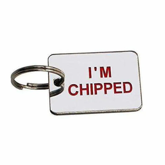 I’m Chipped Pet ID Tag - Posh Pawz - 1