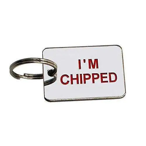 I’m Chipped Pet Id Tag - Posh Pawz - 1