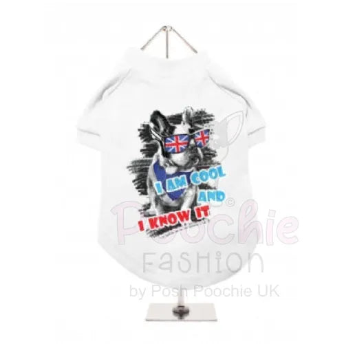I’m Cool and i Know it Dog T-shirt - Urban - 2