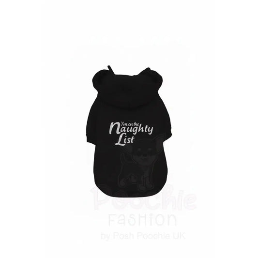 I’m on the Naughty List Xmas Dog Hoodie Sweatshirt - Poochie Fashion - 2