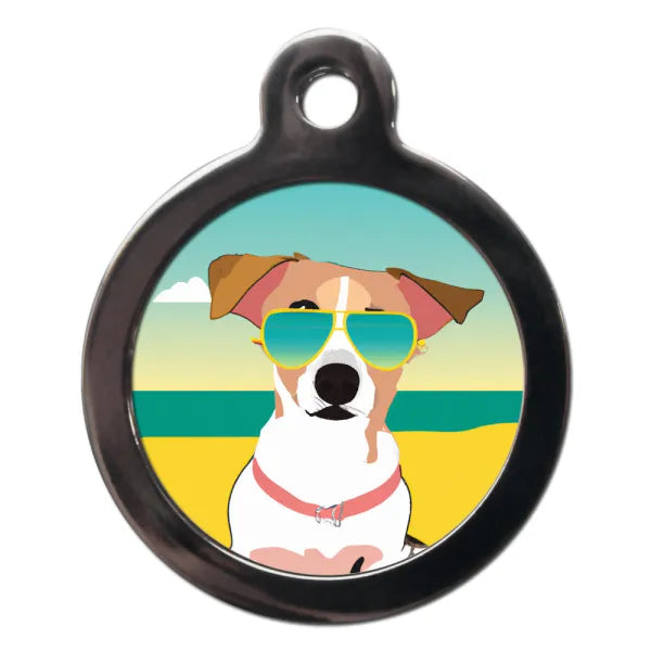 Jack Russell Summertime Dog Id Tag Ps Pet Tags 1