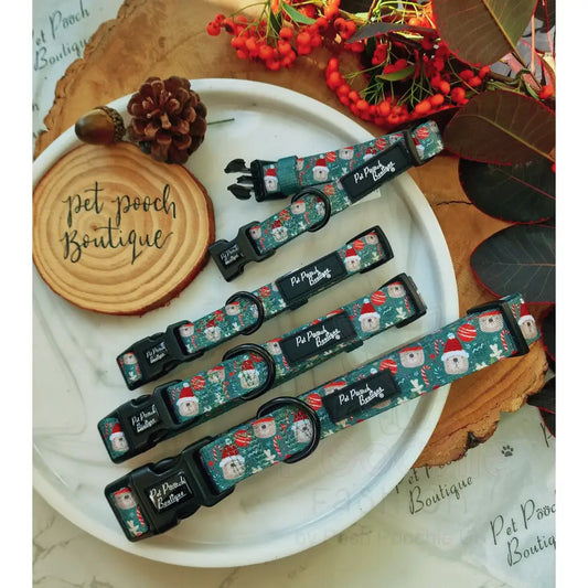 Jolly Bear Christmas Dog Collar - Pet Pooch - 2