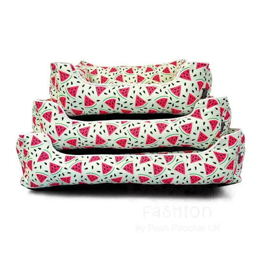 Juicy Fruit Luxury Corduroy Dog Bed - Piggie - 2